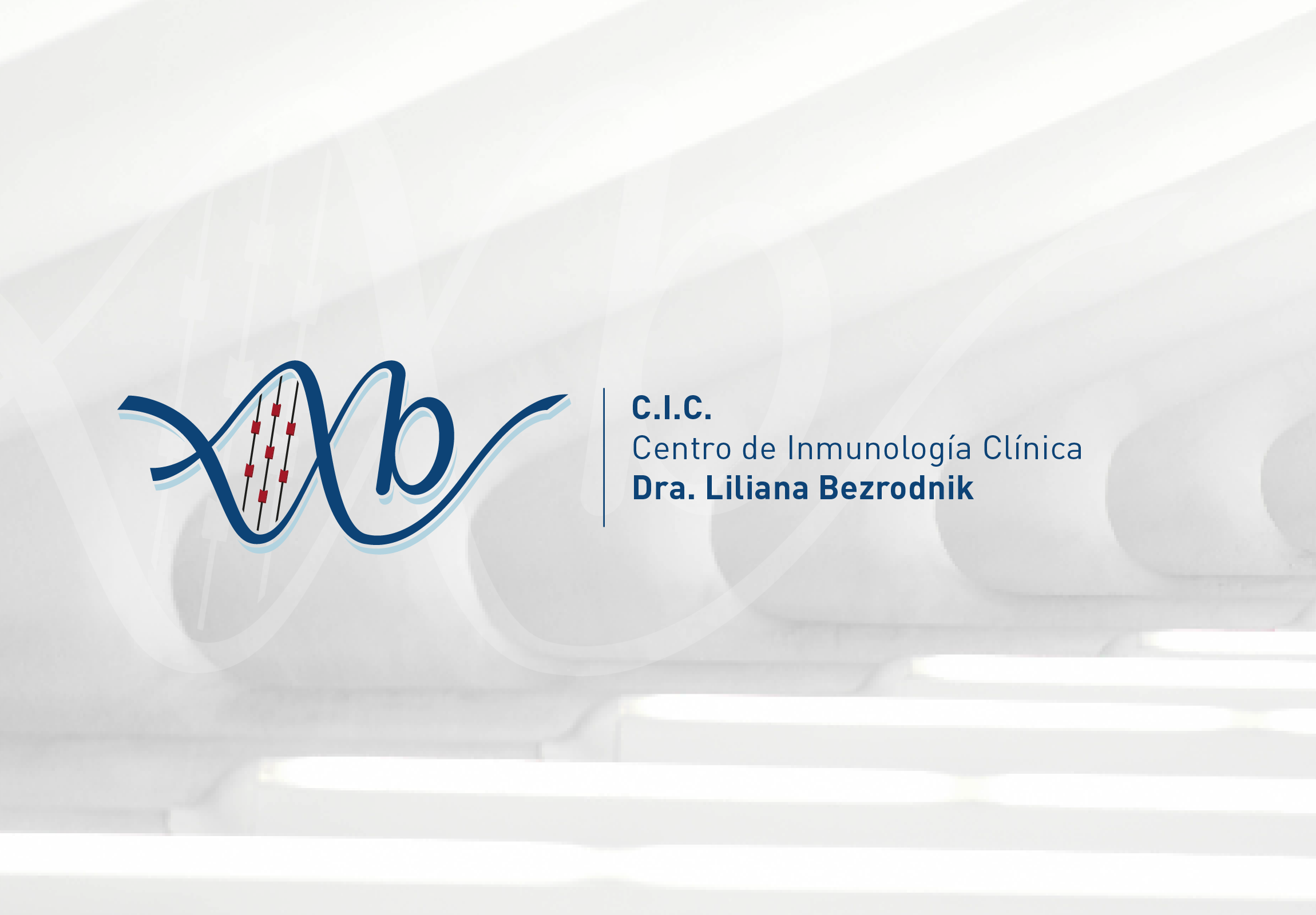 portada del trabajo de desarrollo web para el consultorio inmunológico de la Dra. Liliana Bezrodnik